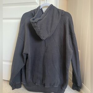 Brandy Melville black zip up hoodie